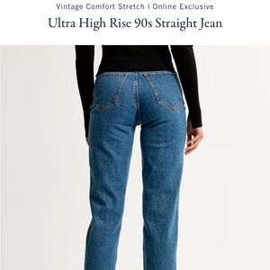 Abercrombie & Fitch Blue Women's Jeans